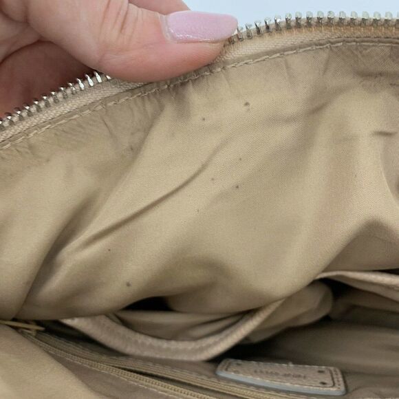 Nine West Blush Pink Pebbled Vegan Leather Purse - Picture 8 of 8